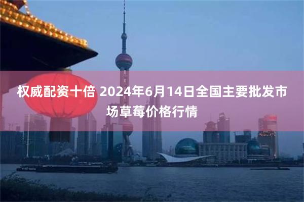 权威配资十倍 2024年6月14日全国主要批发市场草莓价格行情