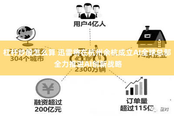 杠杆炒股怎么算 迅雷将在杭州余杭成立AI全球总部 全力推进AI创新战略